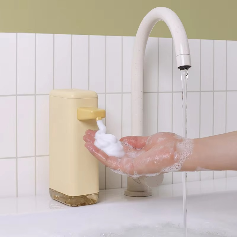 Touchless Automatic Soap Dispenser with 3 Adjustable Soap Dispensing Mode Bathroom Kitchen School Hotel Hand Soap Dispenser