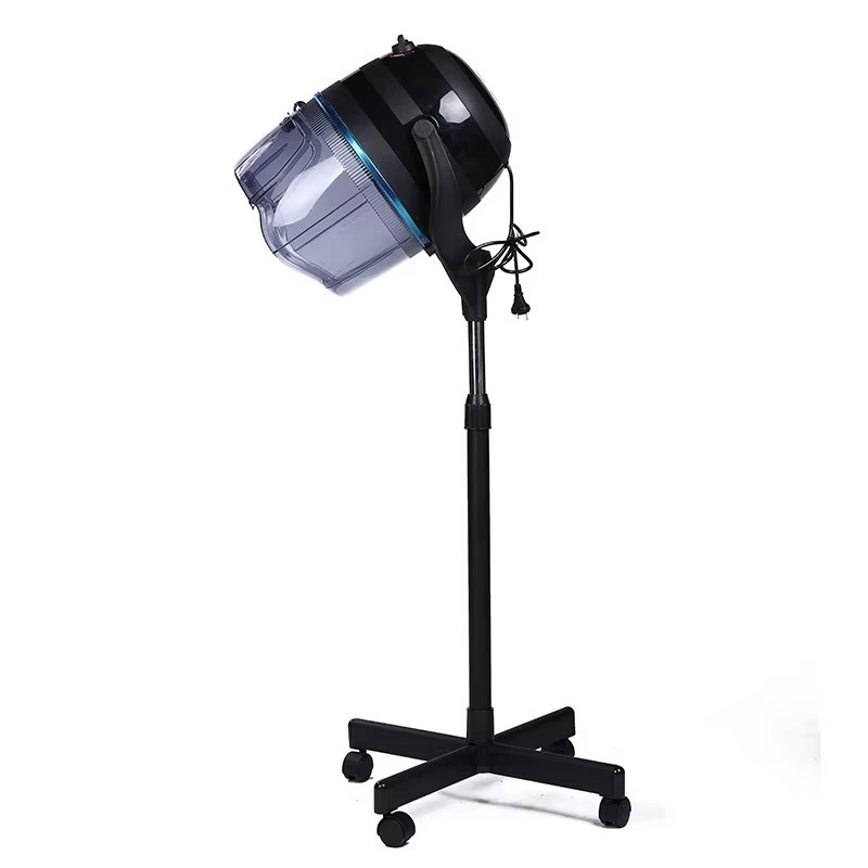 Professional Standing Hair Dryers Machine Salon Equipment Ionic Industrial Hair Dryer Sit Under Hood Black Hair Dryer