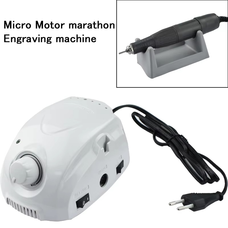 Dental Micro Motor marathon Engraving machine/Nail Polish machine/Dental with SH37L1 handle Milling Machine Manicure Machin