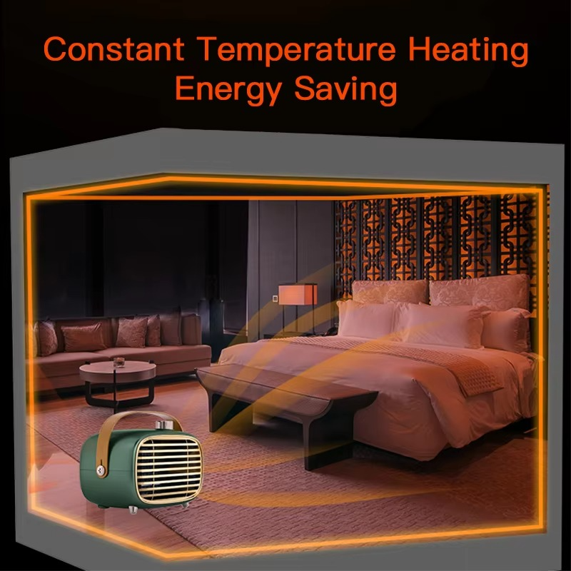 700W High Power Heaters PTC Ceramic Heating Portable Electric Heater Winter Home Bedroom Office Warmer Use of Cool and Heat