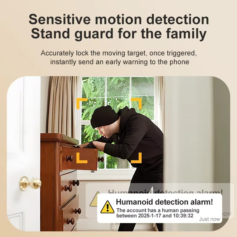 Xiaomi 4K WiFi Camera Smart Home Security Monitor Night Vision 2-way Audio Cloud Storage Mini Portable Camcorders For Baby Pet