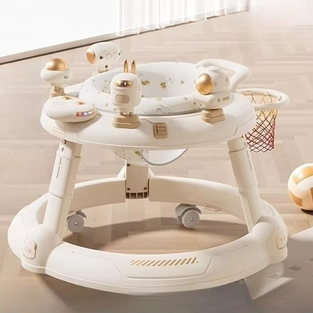 2025 Baby Walker – Anti-O-Leg & Anti-Tip Multi-Functional Push Walker for Infants 6-18 Months