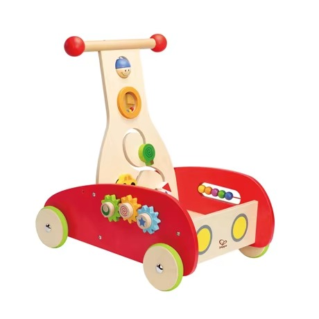 Benefit Intelligence Toy Walker for Baby,Wooden Multi-functional Cart Walking for Walking Baby Walker with Wheels From 6 Months