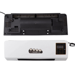 1800W Wall Mounted Heater Electric Heating Machine PTC Heating Heater with Remote Control Timer for Bedroom Bathroom English Ver