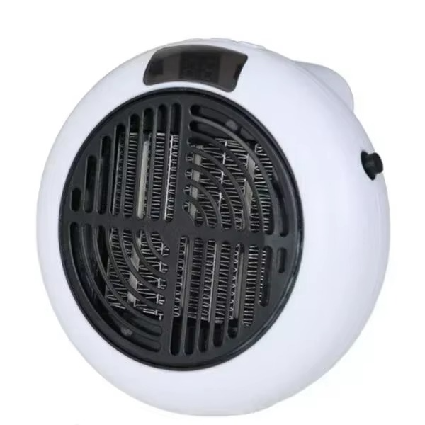 Small Circular Heater Portable Wall Mounted Desktop Two Electric Heaters Safe Energy Saving Intelligent Constant Temperature