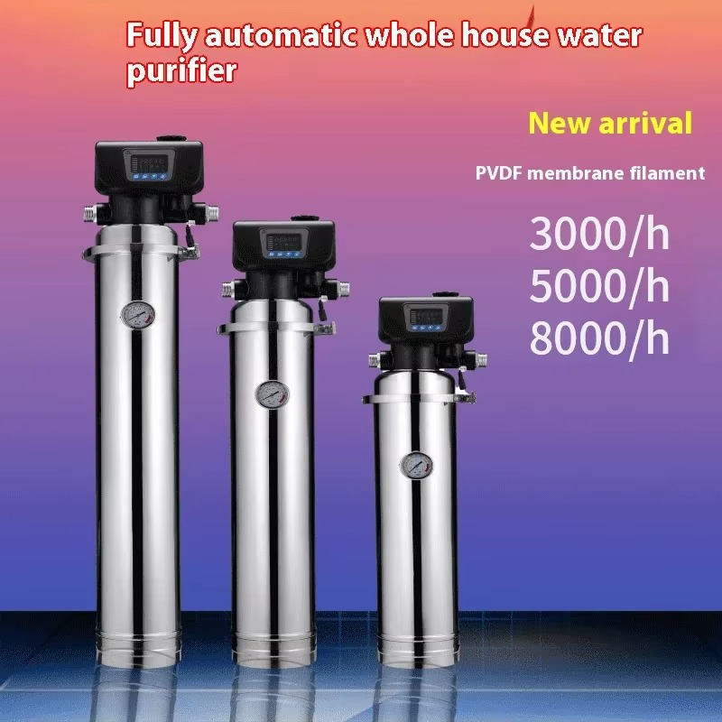 5000L Fully automatic backwash Ultrafiltration Water Purifiers 304 Stainless Steel tap drink water filters filter Systems