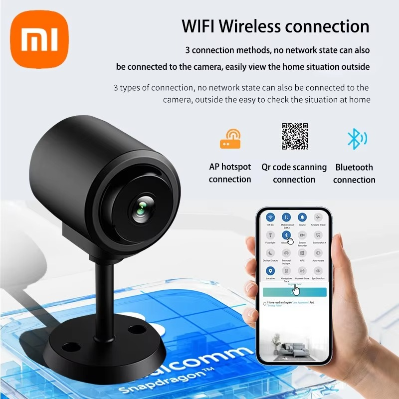 Xiaomi WIFI Mini Camera HD Security Monitor Wide Angle Remote Wireless Motion Detect Voice Record Infrared Night Vision Camera