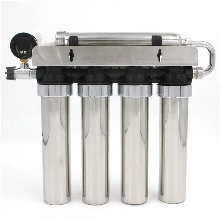 Stainless Steel Under Sink Uf Ultrafiltration Membrane Carteridge Master Water Filter Purifier System For Home House