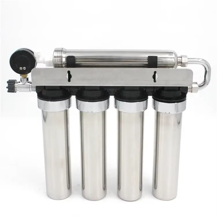 Stainless Steel Under Sink Uf Ultrafiltration Membrane Carteridge Master Water Filter Purifier System For Home House