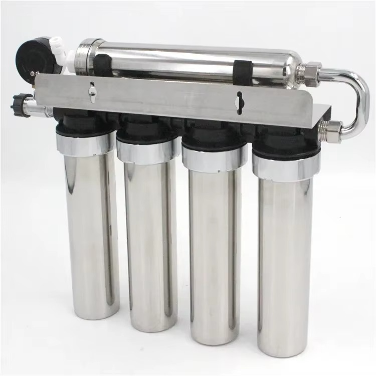 Stainless Steel Under Sink Uf Ultrafiltration Membrane Carteridge Master Water Filter Purifier System For Home House