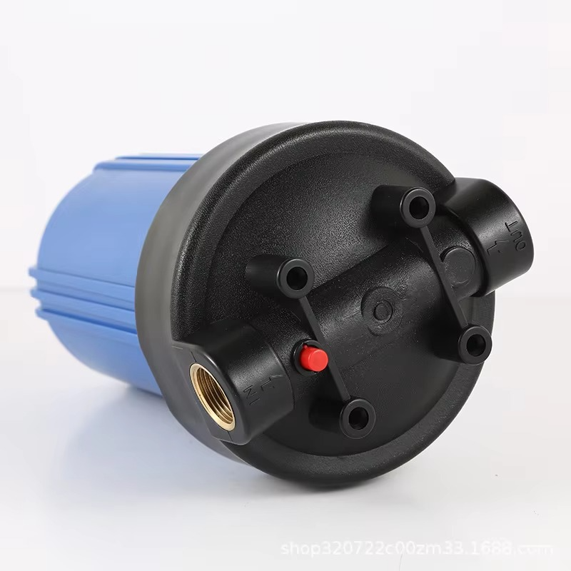 10inch Blue Filter Bottle with Wrench Prefiltration Industrial Water Purification Accessories 3/4"1"1.5" Copper Thread