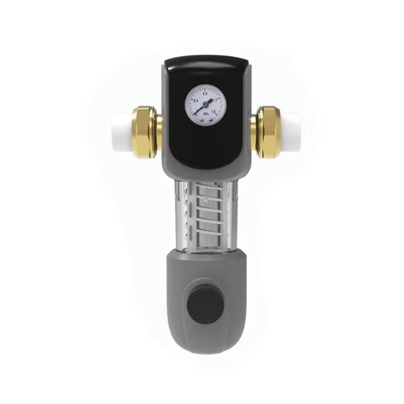 1pc High Flow Backwash Prefilter Stainless Steel Filter Screen Fully Automatic Cleaning Pipeline Water Purification