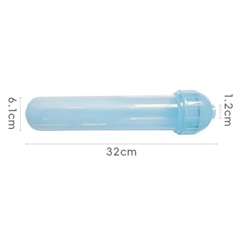 1pc 10inch T33 Translucent Filter Shell DIY Water Filter Filling Shell Food Grade PP Material Water Purifier Accessories