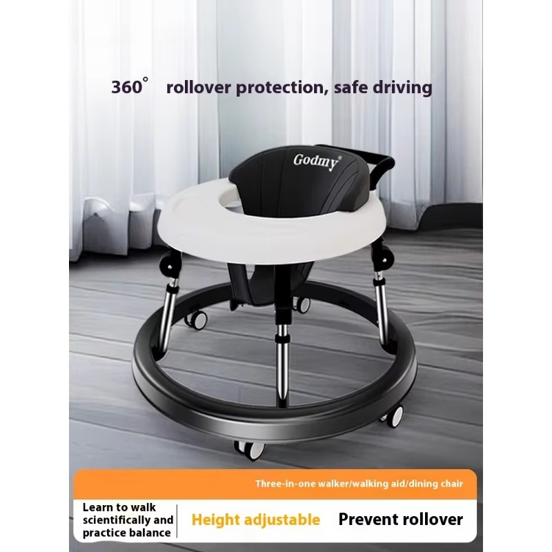 2025 Upgraded Baby Walker – Anti-O-Leg Anti-Tip Multi-Functional Learning Push Toy for Infants 6-18 Months