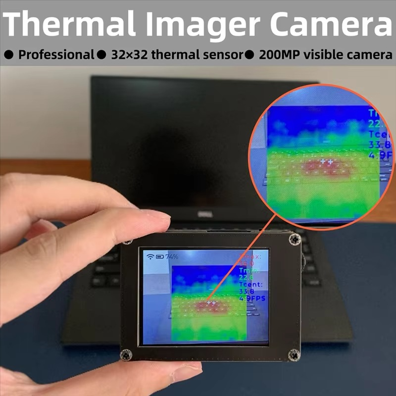 Y23A-TICAM1 Industrial Infrared Thermal Imaging Camera Accessories With 200MP Visible Light Lens