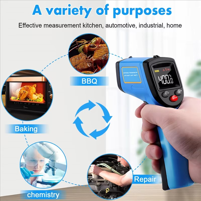 GM321 Handheld IR Thermal Imaging Camera Digital Colordisplay Infrared Image Resolution Thermal Imager Camera-BCBW