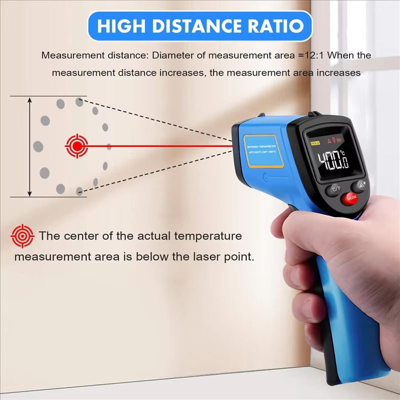 GM321 Handheld IR Thermal Imaging Camera Digital Colordisplay Infrared Image Resolution Thermal Imager Camera-BCBW
