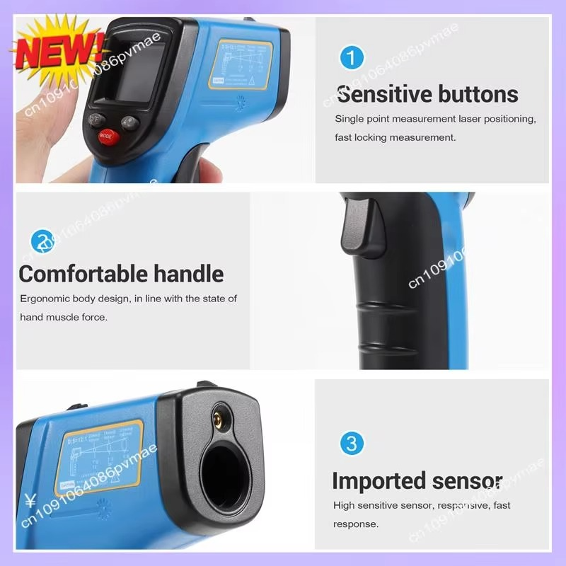 T24C GM321 Handheld IR Thermal Imaging Camera Digital Colordisplay Infrared Image Resolution Thermal Imager Camera