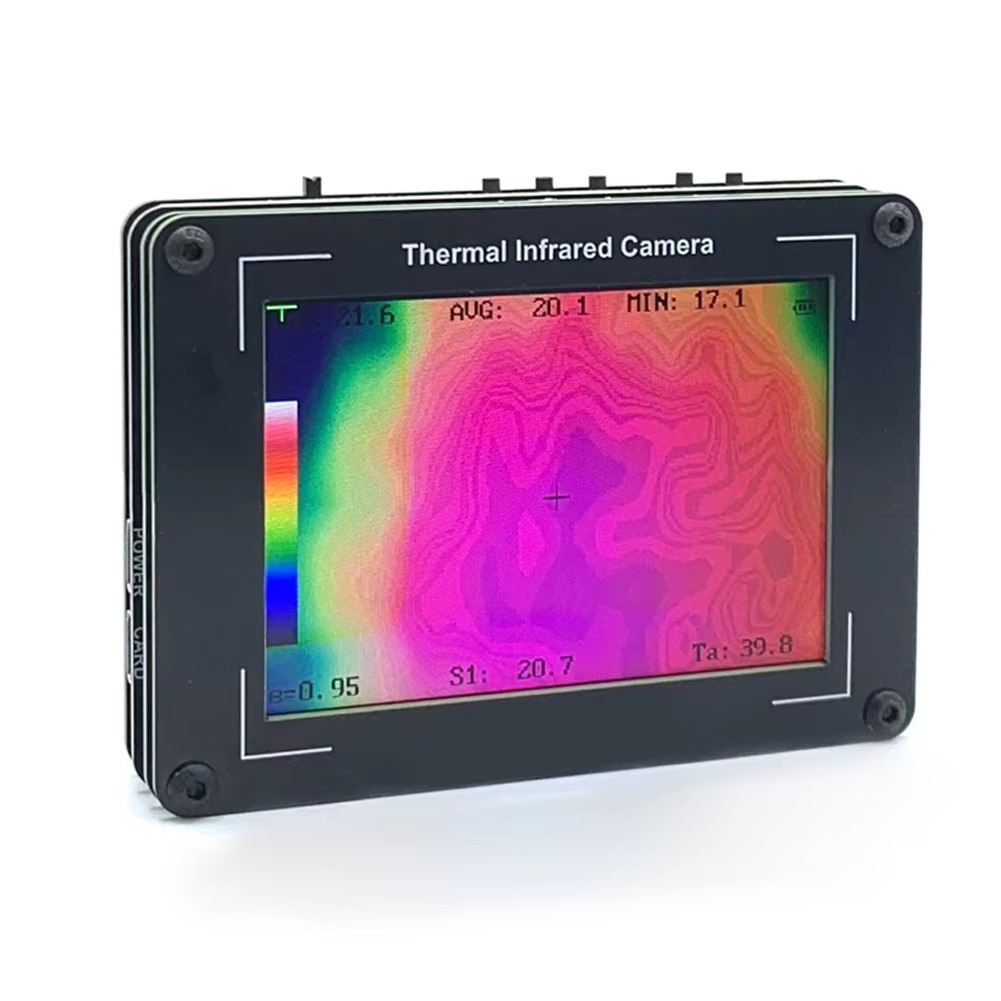 3.5 Inch Thermal Imaging Camera -40-450℃ Measurement 32x24 Pixel Thermal Camera for Inspection Electrical/Mechanical Building