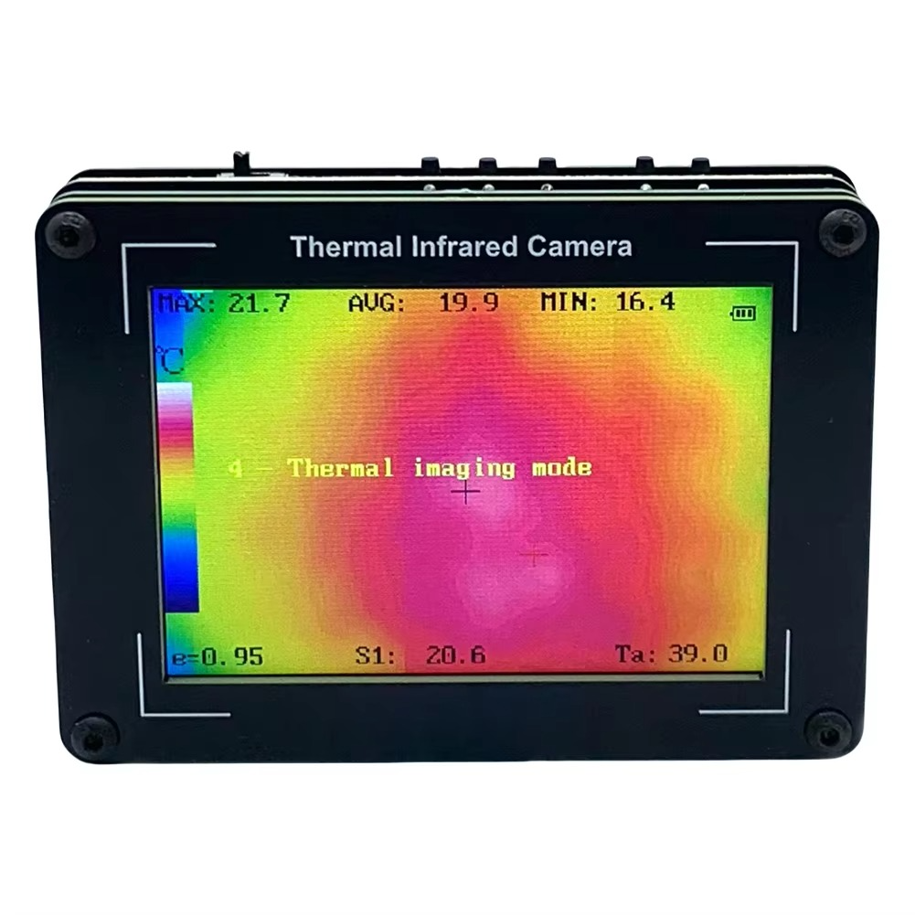 3.5 Inch Thermal Imaging Camera -40-450℃ Measurement 32x24 Pixel Thermal Camera for Inspection Electrical/Mechanical Building
