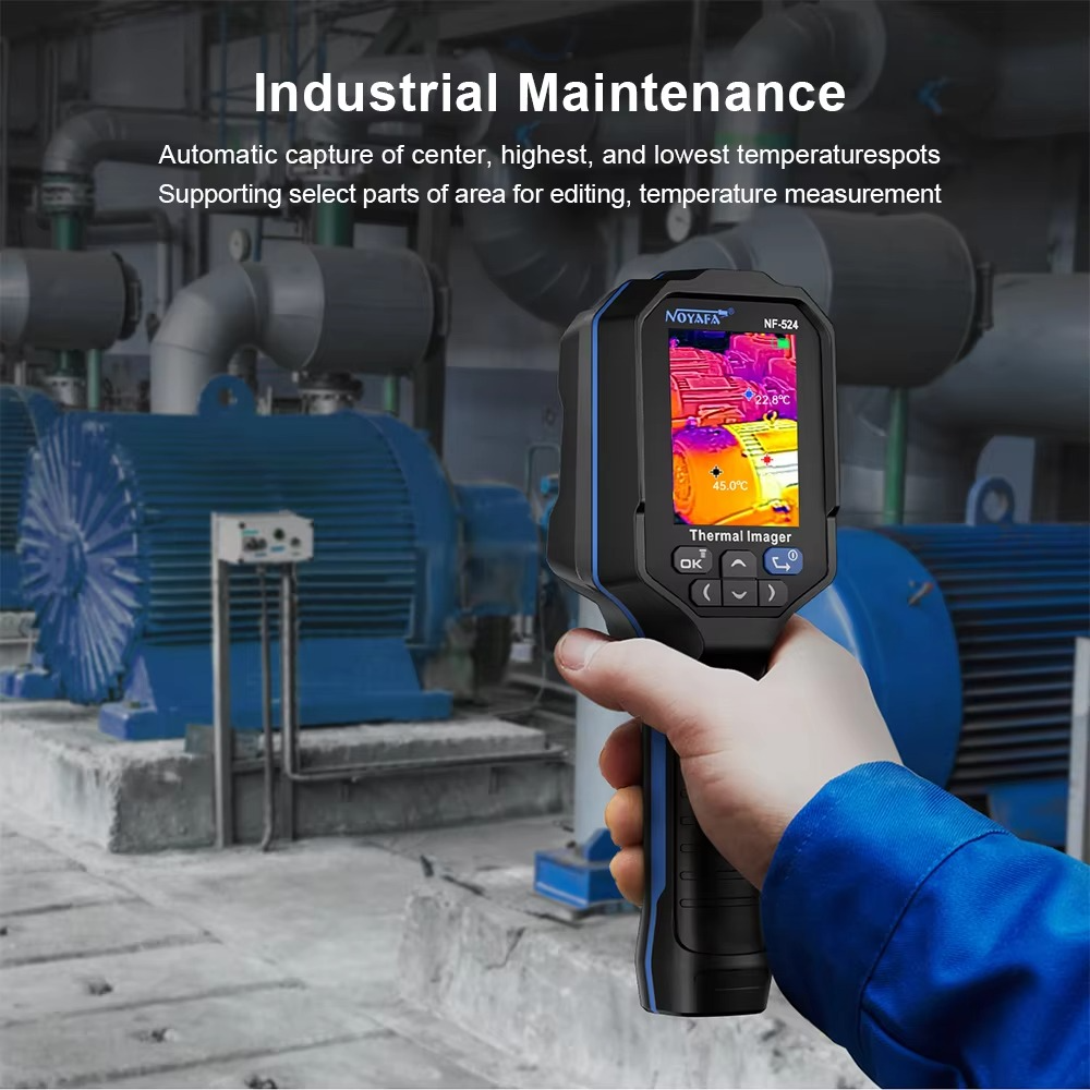 NOYAFA NF-524 Thermal Imaging Camera For Water Pipe Leak and Power Electrical 120*90 Handheld Infrared Thermal Imager