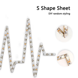 SM Narrow 6mm SK6812 WS2812 5V 12V FPC S-Type 60 84 Leds/m SMD 3535 5050 RGB Pixel IC Bendable Addressable LED Strip Light Tape