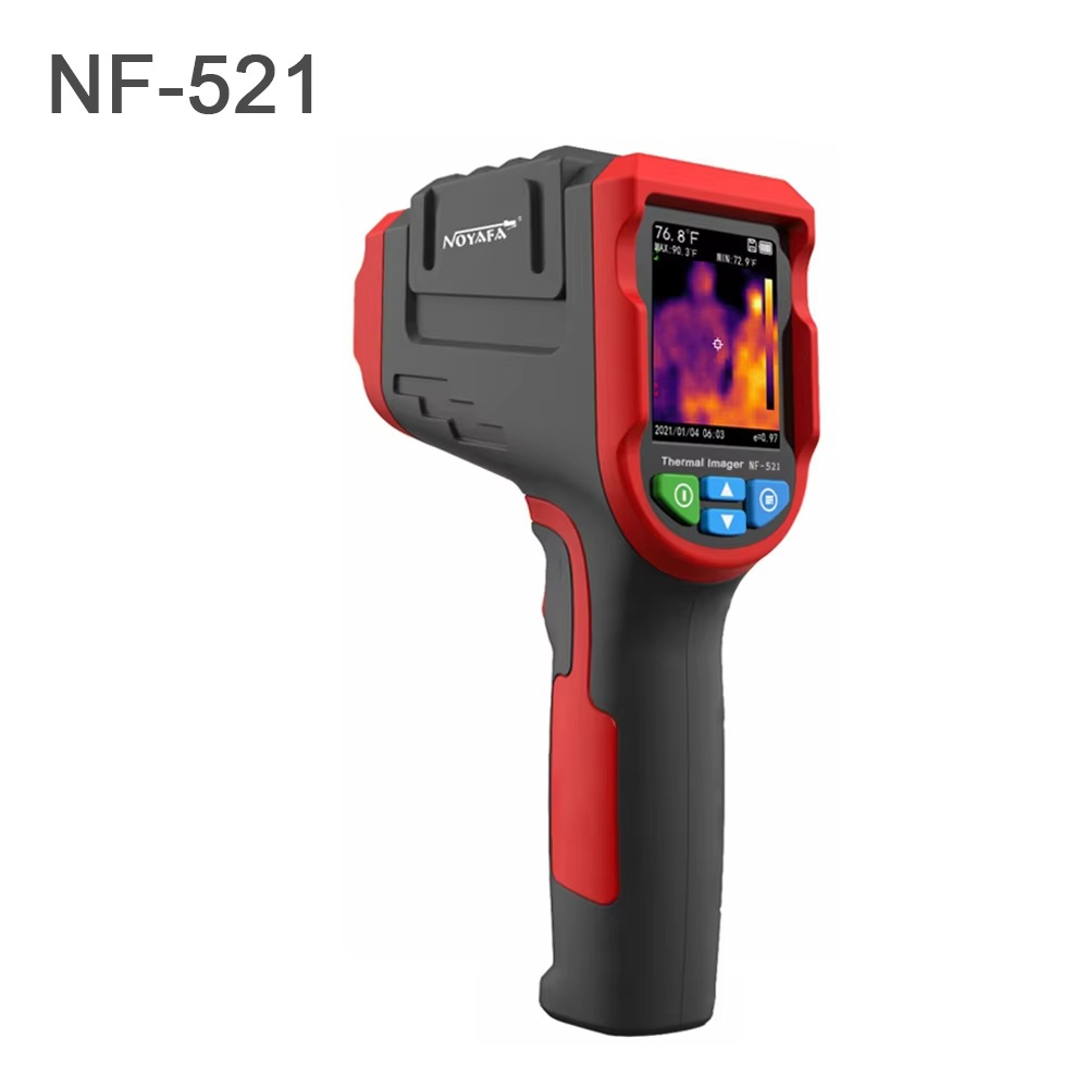 NOYAFA NF-521 Infrared Thermal Imager Floor Heating Detector -20~400°C Temperature Thermal Camera 3.7V 2600Ah Lithium Battery