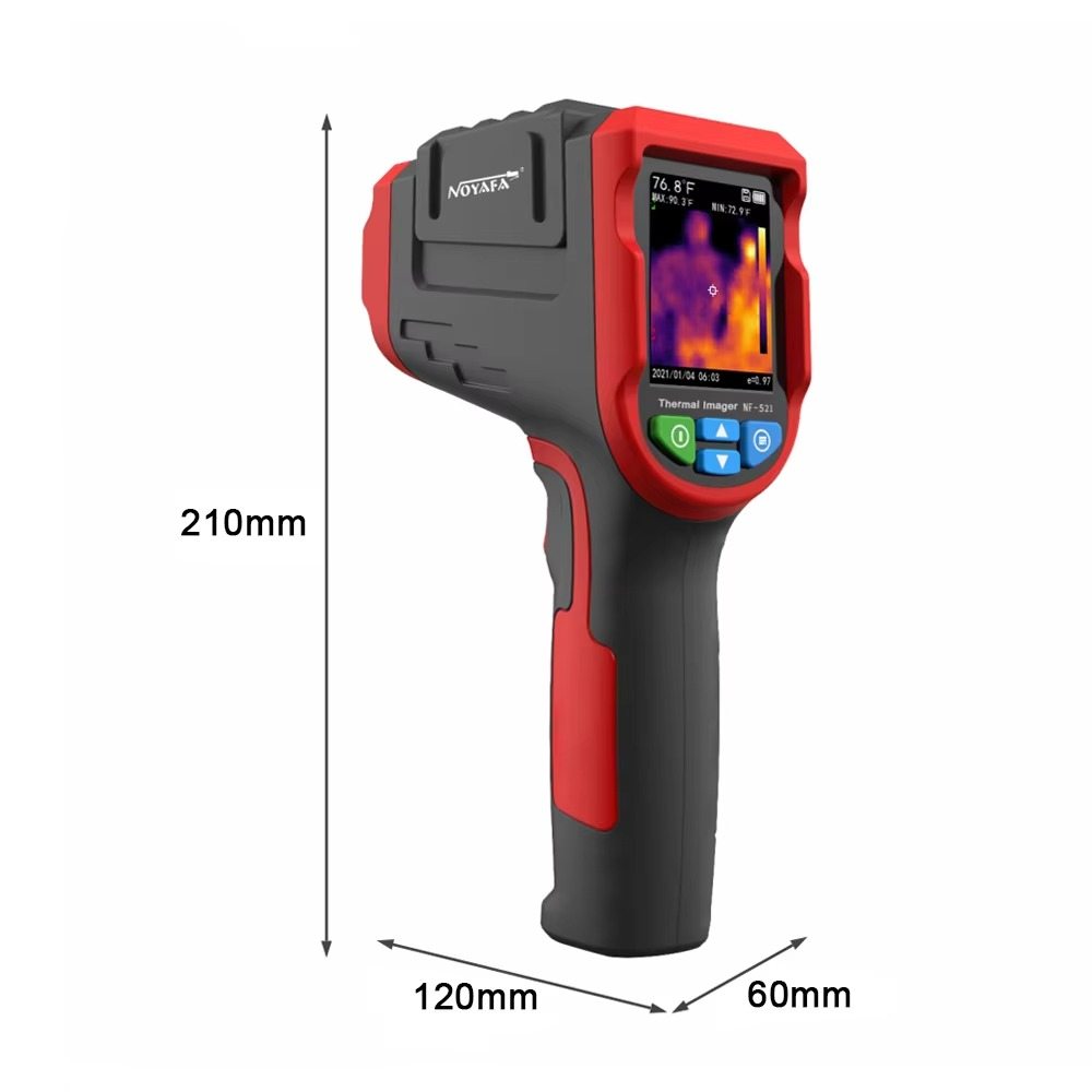 NOYAFA NF-521 Infrared Thermal Imager Floor Heating Detector -20~400°C Temperature Thermal Camera 3.7V 2600Ah Lithium Battery