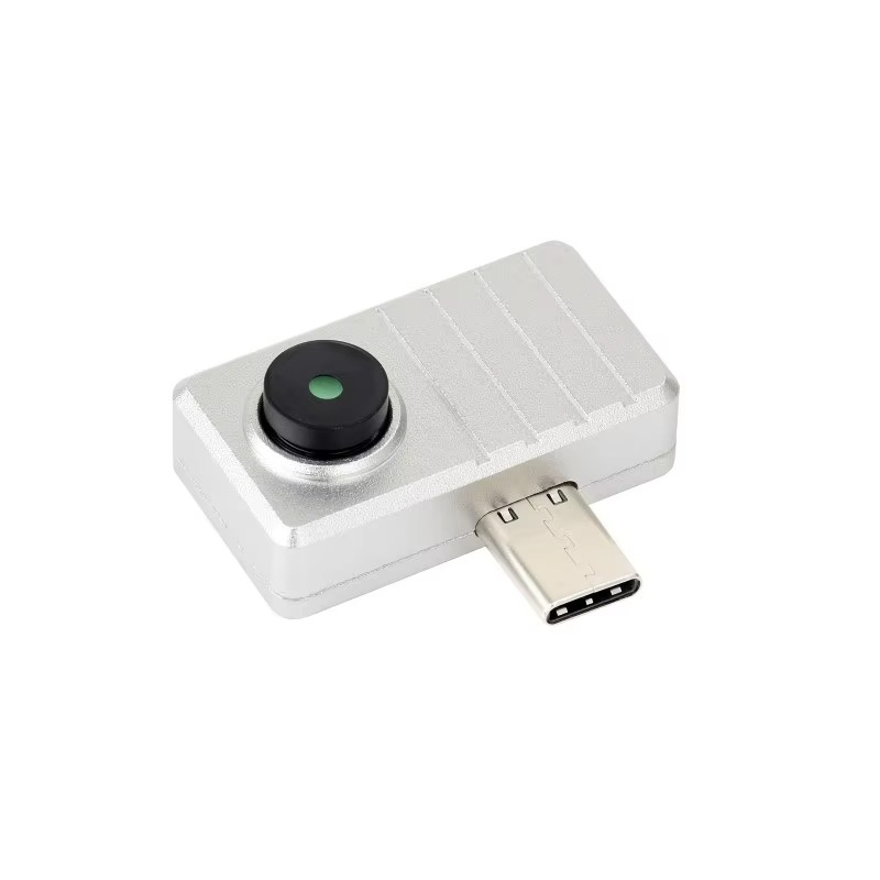 Waveshare Smartphone IR Thermal Imaging Camera (B), Type-C Port, Plug And Play, Options for 45° / 90° FOV, Aluminum Alloy Case