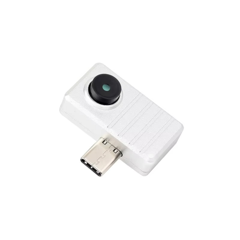 Waveshare Smartphone IR Thermal Imaging Camera (B), Type-C Port, Plug And Play, Options for 45° / 90° FOV, Aluminum Alloy Case