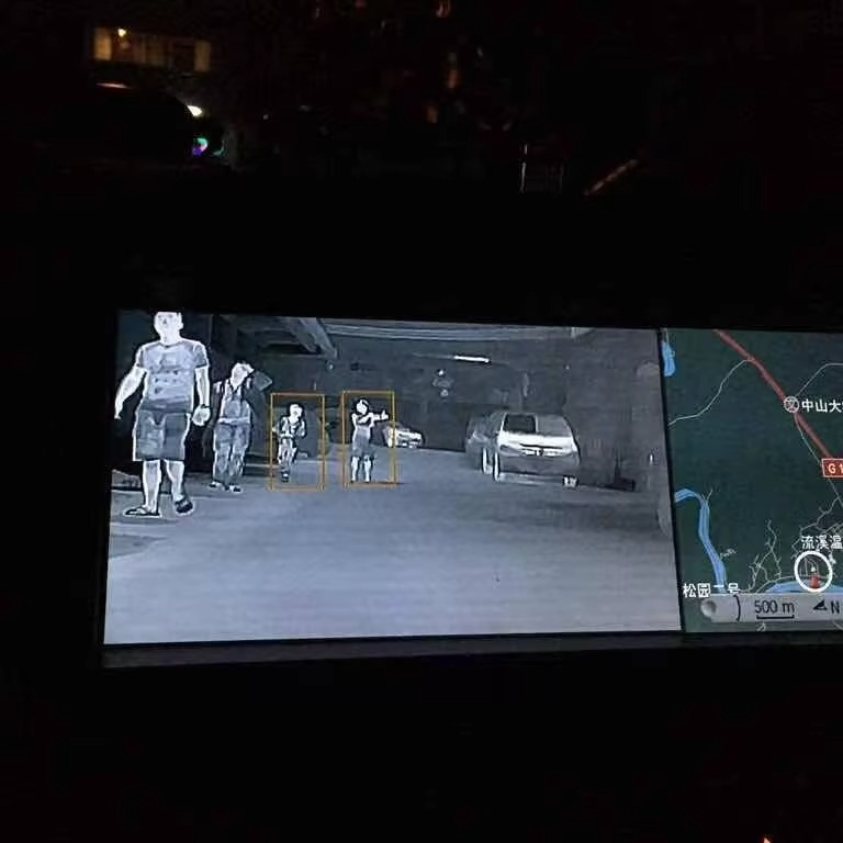 Vehicle-mounted Infrared Thermal Imaging Camera 640X512 Visible Light Camera for Car and Vehicle Infrared (lR) Thermal lmager