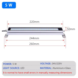 LED 24~230V IP67 Machine Tool Work Light Waterproof Oil Proof Explosion-proof Light CNC Lathe Lamp Workshop Aluminum Alloy Lamp