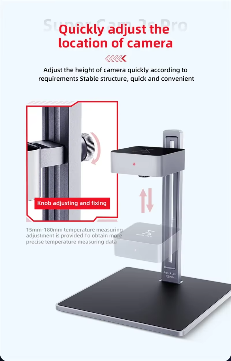 Qianli MEGA-IDEA Super IR Cam 2S Pro 3D Infrared Thermal Camera PCB Short Circuit Fault Quick Detector Thermal Imager