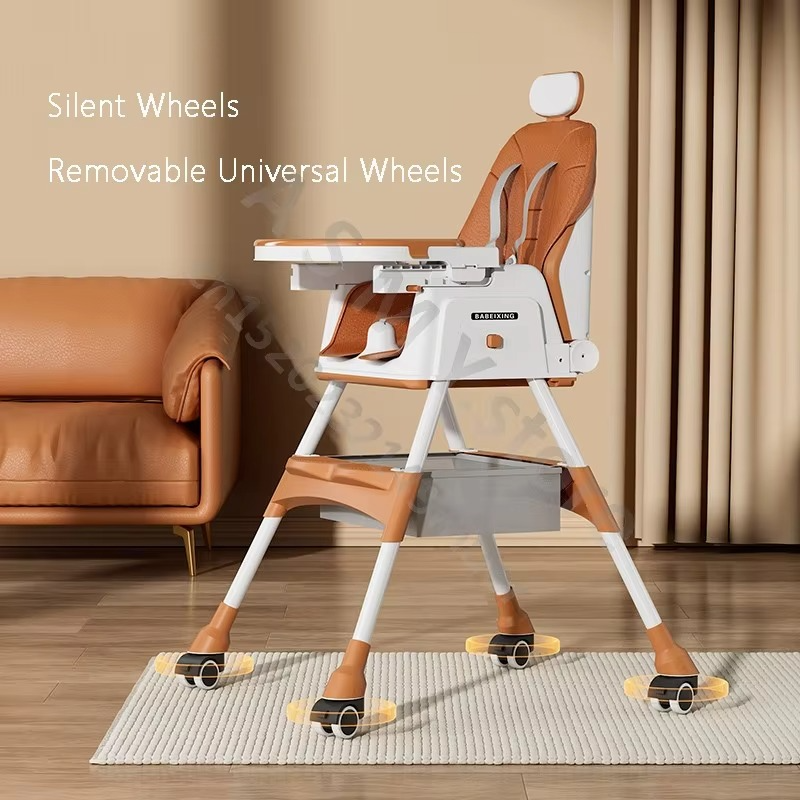 Children's dining chair/foldable seat/You can sit or lie down/baby multifunctional lift home learning to sit dining table chair