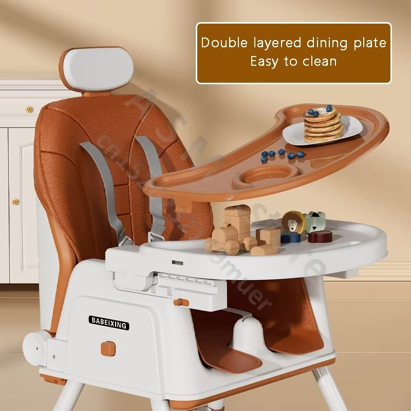 Children's dining chair/foldable seat/You can sit or lie down/baby multifunctional lift home learning to sit dining table chair