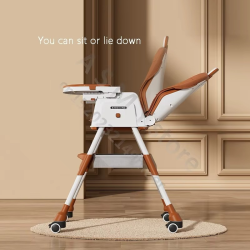 Children's dining chair/foldable seat/You can sit or lie down/baby multifunctional lift home learning to sit dining table chair