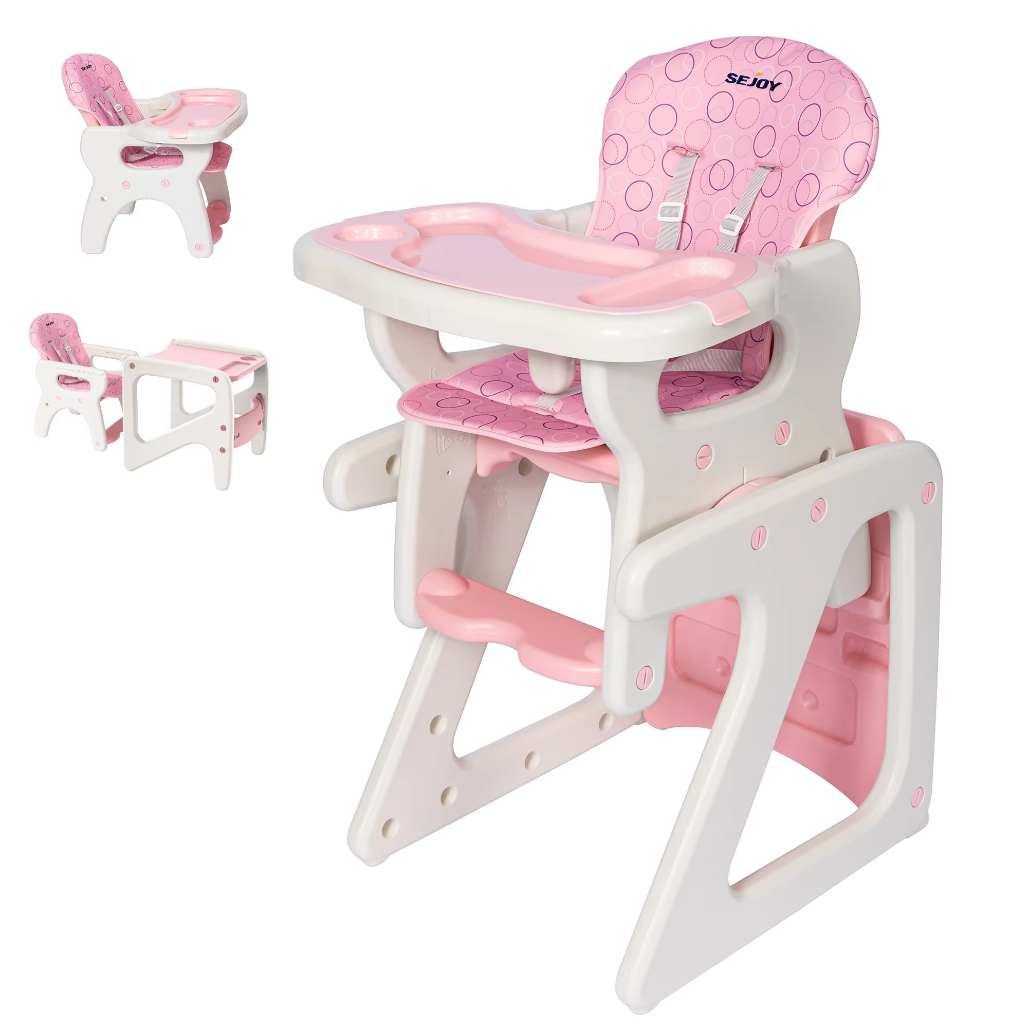 Baby Growth Chair - Convertible High Chair for Infants Toddlers, Multi-use Learning and Dining Seat for Home