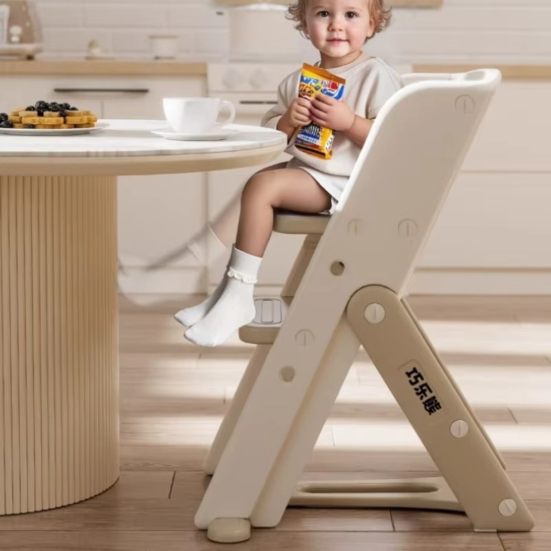 Foldable Multifunctional Baby Dining Chairs, Home Children's Growth Chair, Dining Tables Baby High Chair, Kids Learning Chair