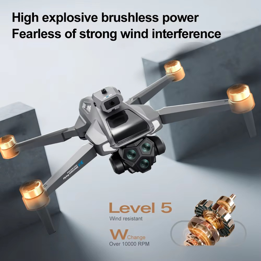 M66 Drone 8K Folding Remote Control With Camera And Screen 5G FPV Camera Quadcopter Brushless Motor RC Quadcopter
