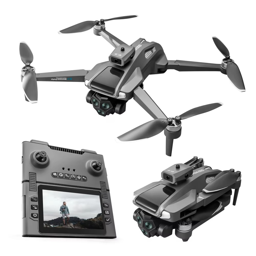 M66 Drone 8K Folding Remote Control With Camera And Screen 5G FPV Camera Quadcopter Brushless Motor RC Quadcopter