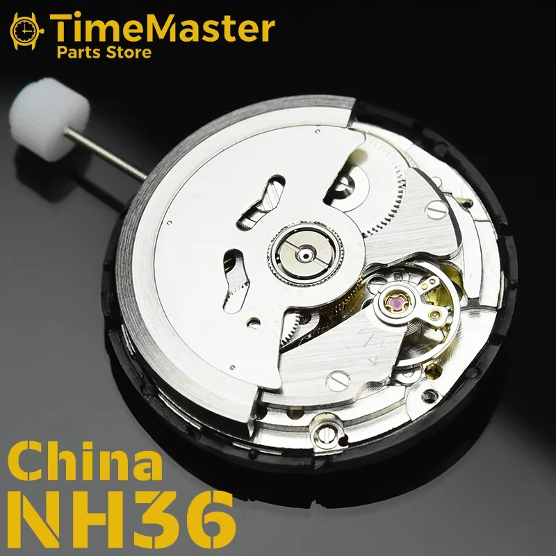 NH36 Movement 2553 Made in China NH36A Mechanical Automatic Double Calendar 3 Hands Replacing Original NH36 Watch Accessories