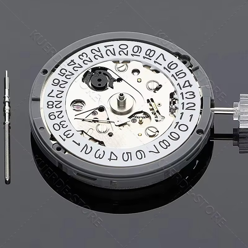 Japan NH35 Automatic Mechanical Movement High Accuracy 24 Jewels Mod Watch Replacement NH35A Date at 3:00