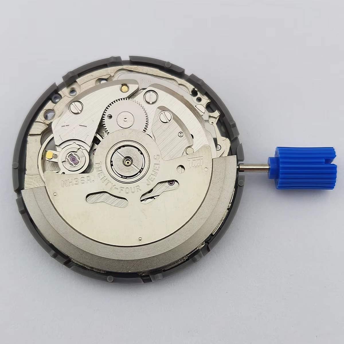 Japan Original NH36 Mechanical Movement 3.8 o'clock Chinese English Dual Date Automatic Watch Movt Replace Kit High Accuracy