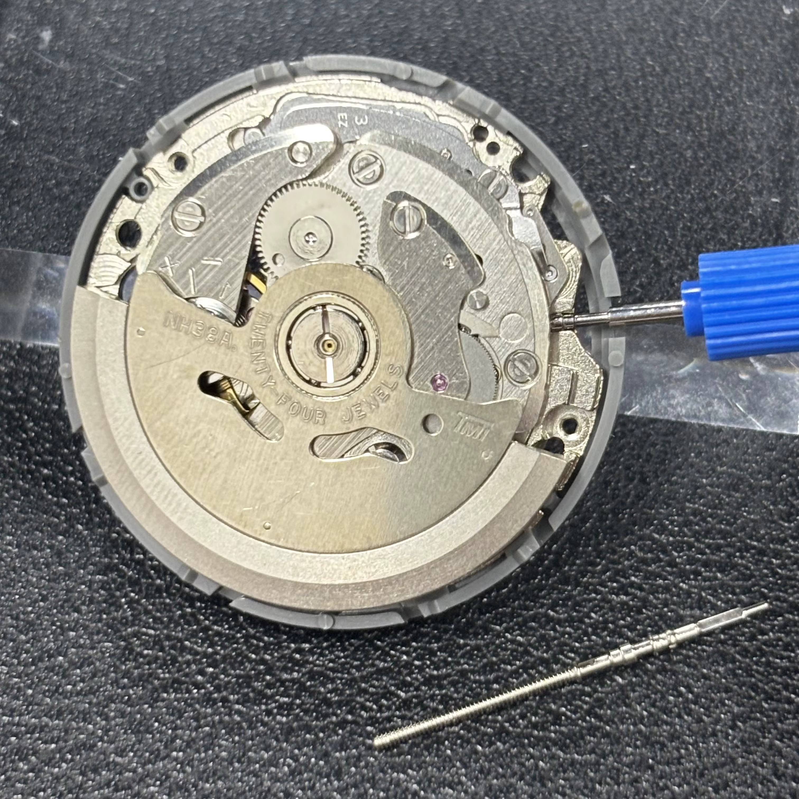 Japan Genuine NH38 24 Jewels NH38A Mechanical Movement Mod Automatic Watch High Accuracy NH38 Top Repair Parts