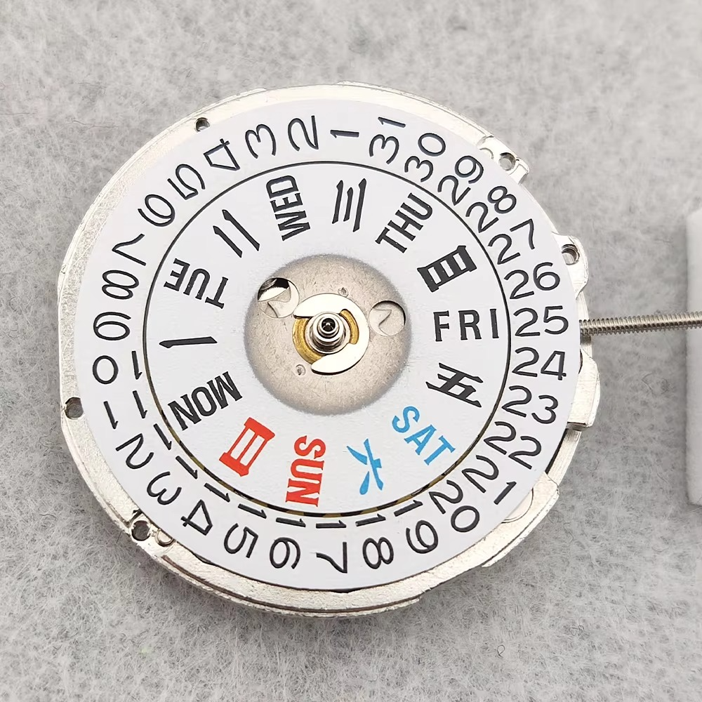 China NH36 Movement Can Replace The Japanese NH36 Movement Date 3 o'clock Dual Calendar High Accuracy Automatic Mechanical NH36A