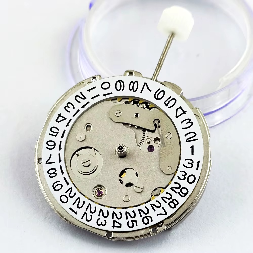 China NH35 Movement NH35 Automatic Mechanical Movement High Accuracy 24 Jewels Mod Watch Replacement Japan NH35A