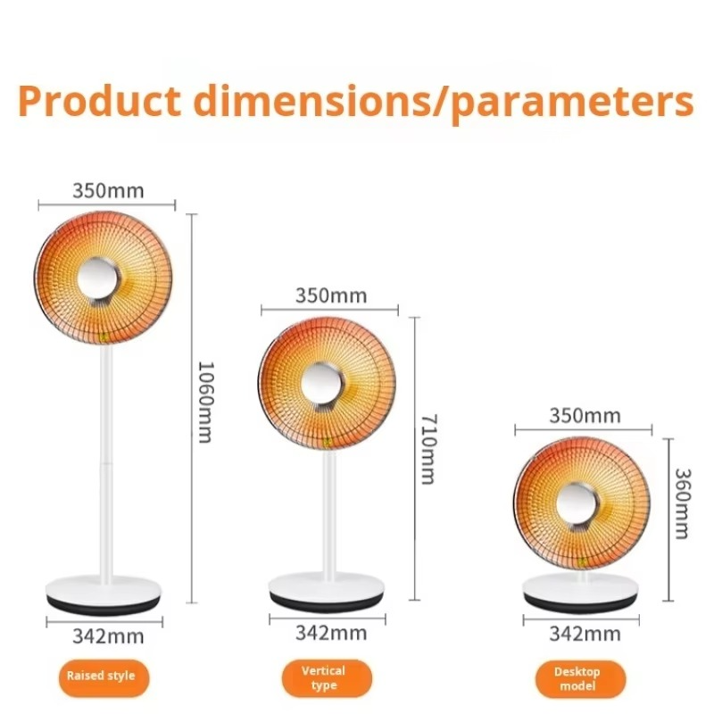Home Heater Desktop Heightened Fireplace Send Warm Powerful Electric Heater Rotary Small Sun
