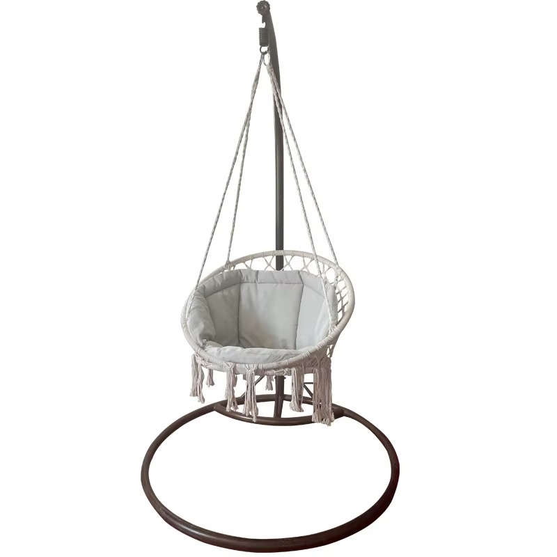 Swing Chair Seat Cushion Garden Hammock Cradle Pads for Patio Wicker Tear Drop Hanging Chair Indoor Outdoor Home Bedroom Cover