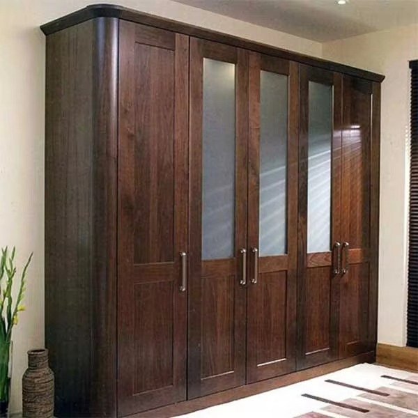 Custom Wood Small Wardrobe 3 Doors in Wood for Clothes Bedroom Modern Wardrobe Bedroom Furniture Bedroom Cabinet