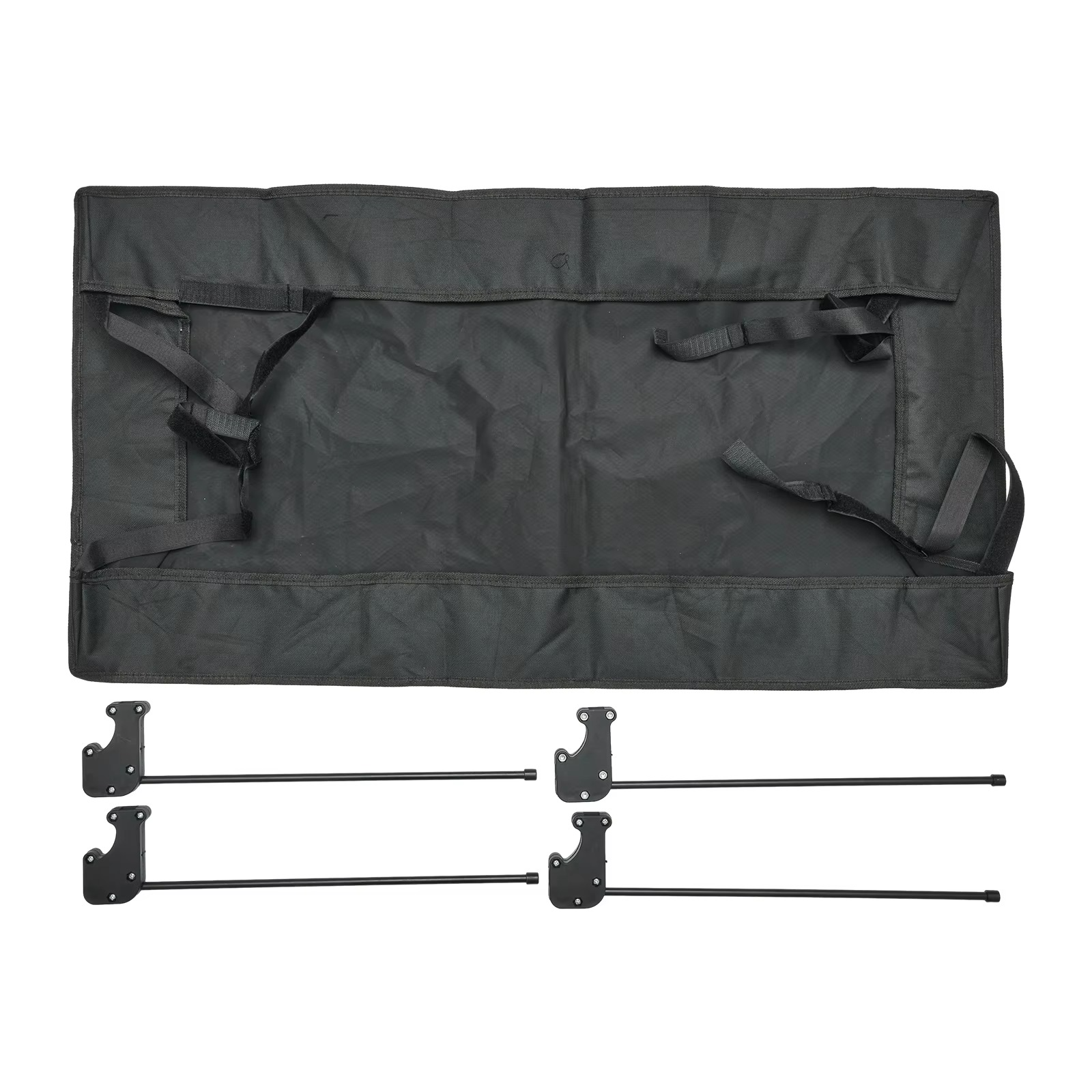 Awning Canopy For Garden Wagon Attachment Sun Shade Cover For Trolley Cart Shelter Porch Front Rain Roof Gazebo For Camping Part